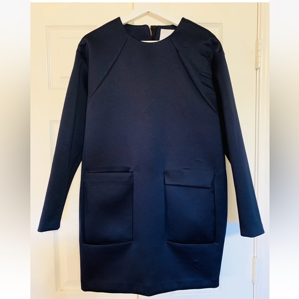 ASOS scuba long sleeve dress
